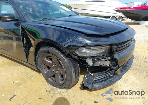 2017 Dodge Charger Police Rwd из США, поврежденный, VIN 2C3CDXAT5HH602990